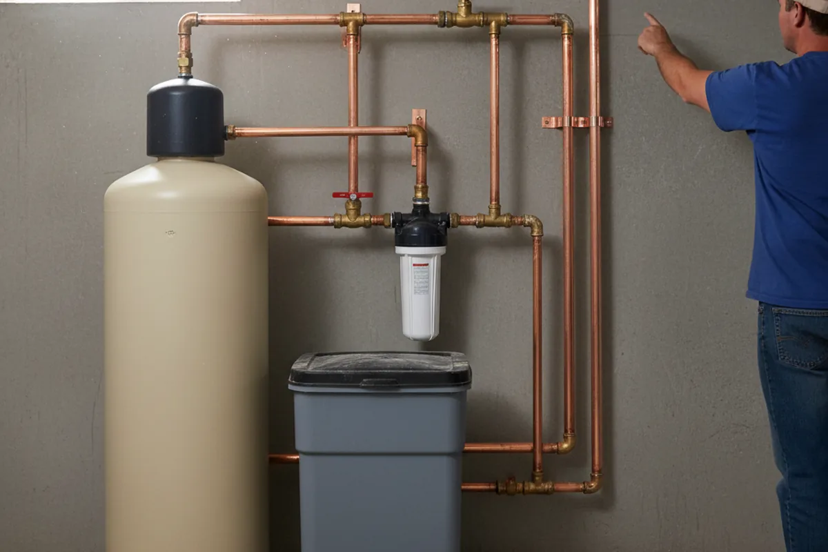 Whole-house water treatment system installed in Billingsley